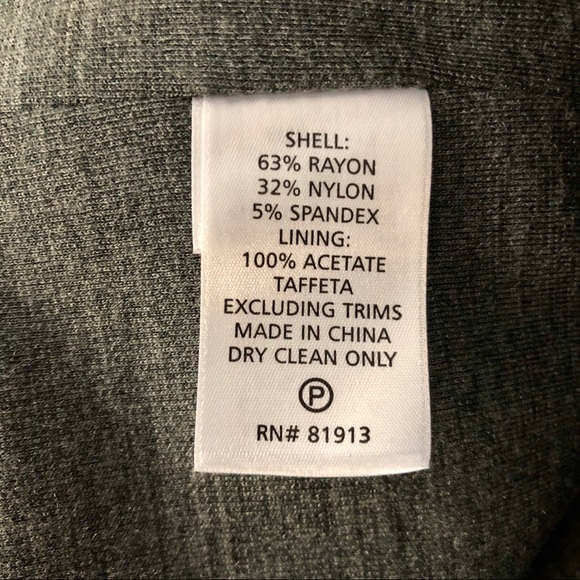 Tracy Reese Navy Grey Blazer Coatigan (S) - Picture 15 of 15